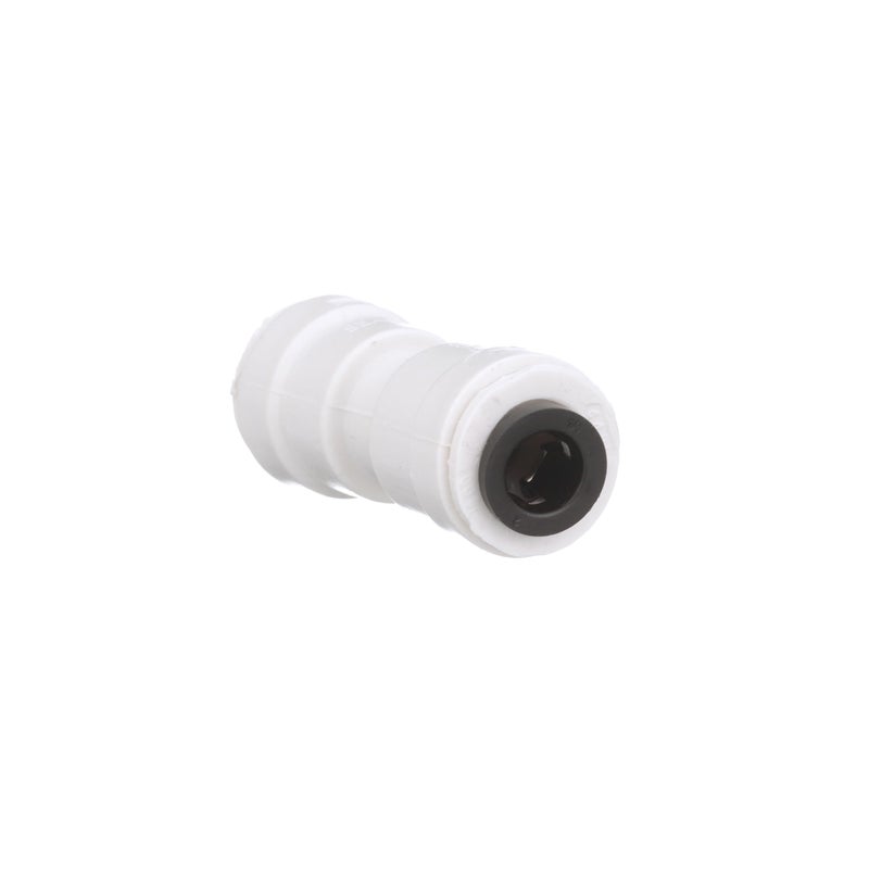 Watts 1015-04 AquaLock Plastic Mini Series, 1/4" OD x 1/4" OD Lead-Free Polypropylene Mini Coupling Union Connector, O-Ring, Quick Push-to-Connect Design, Tool-Free Installation - Image 2
